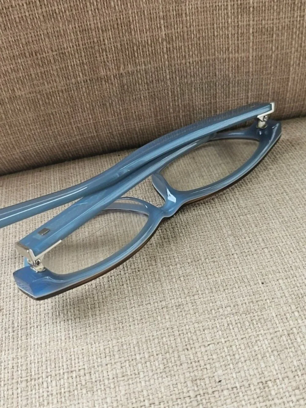MODO Handmade Eyeglasses Frame Brown/Blue MOD. 6026 Eyewear Glasses Made